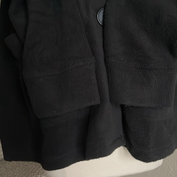 Cuddl Duds Sz L Black Button Up Top - Picture 8 of 14